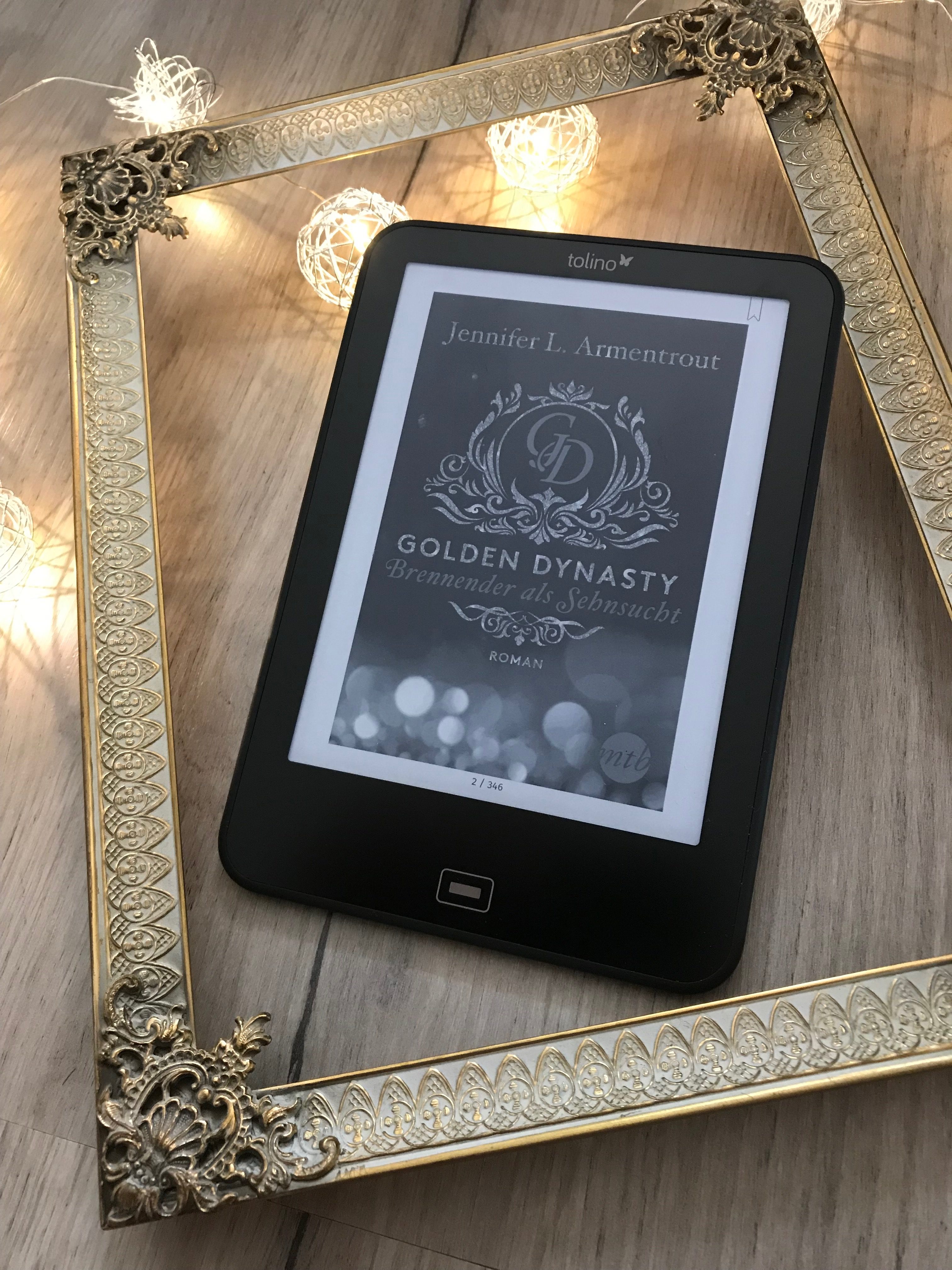 Rezension // Jennifer L. Armentrout – Golden Dynasty: Brennender als Sehnsucht (de-Vincent-Saga #2)