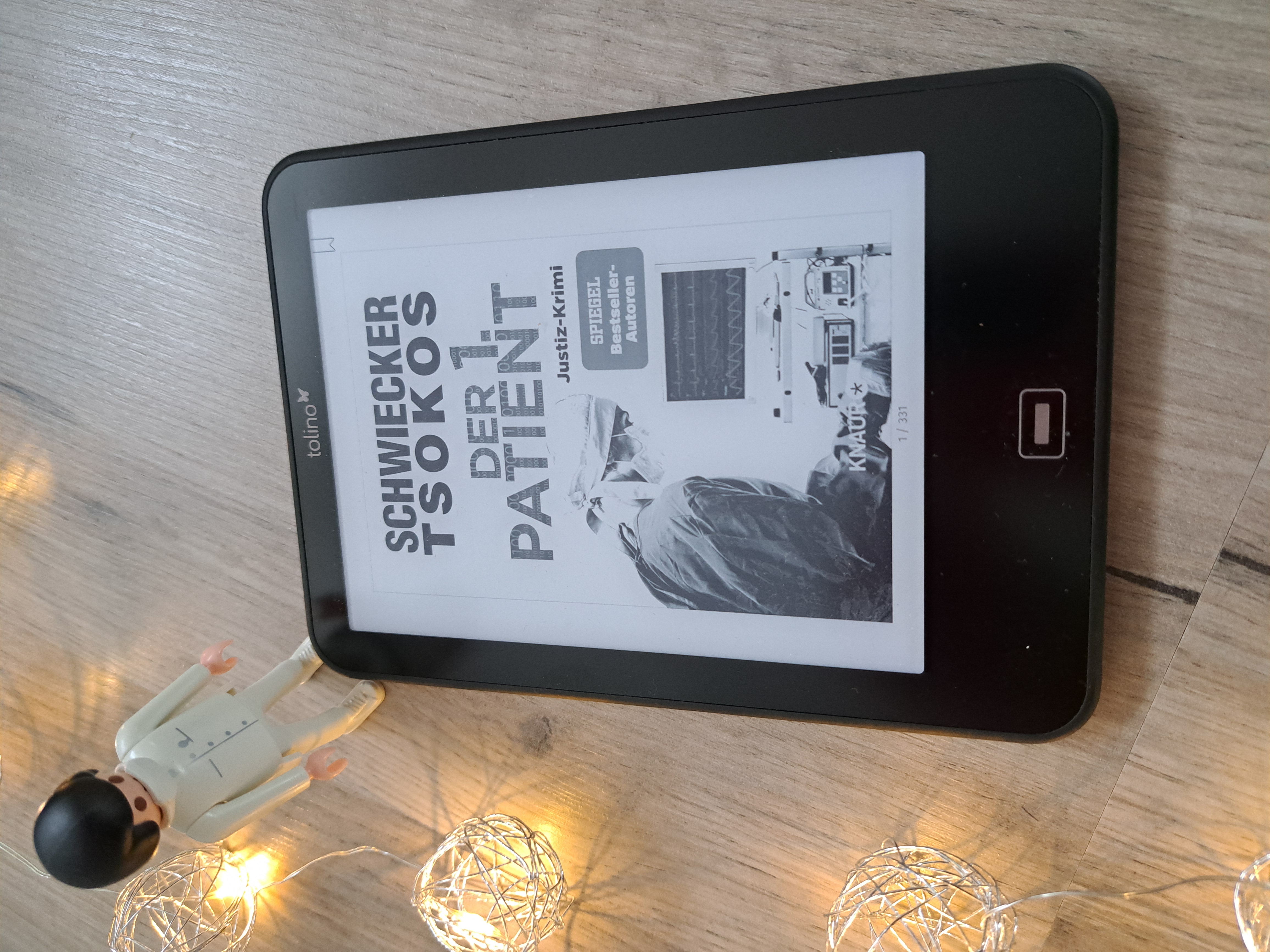 Rezension // Michael Tsokos und Florian Schwiecker – Der 1. Patient (Eberhardt & Jarmer ermitteln #4)